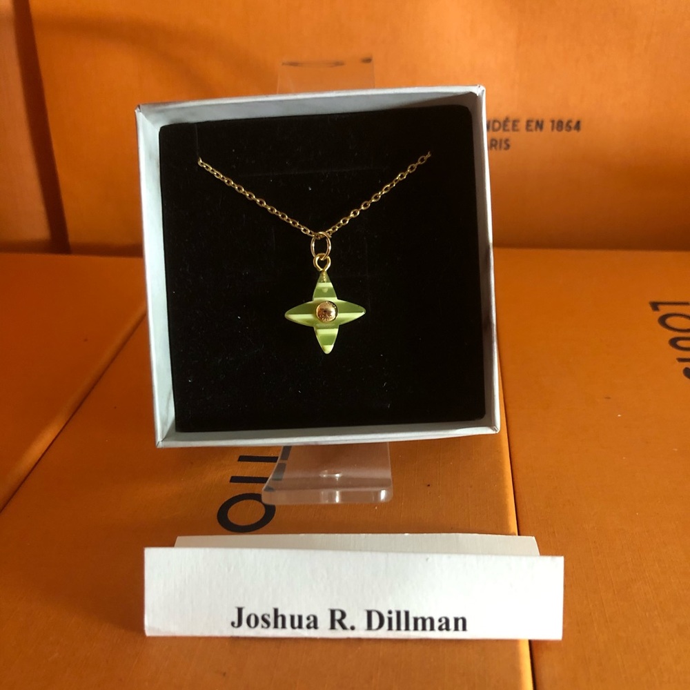 Louis Vuitton reworked flower neckalce